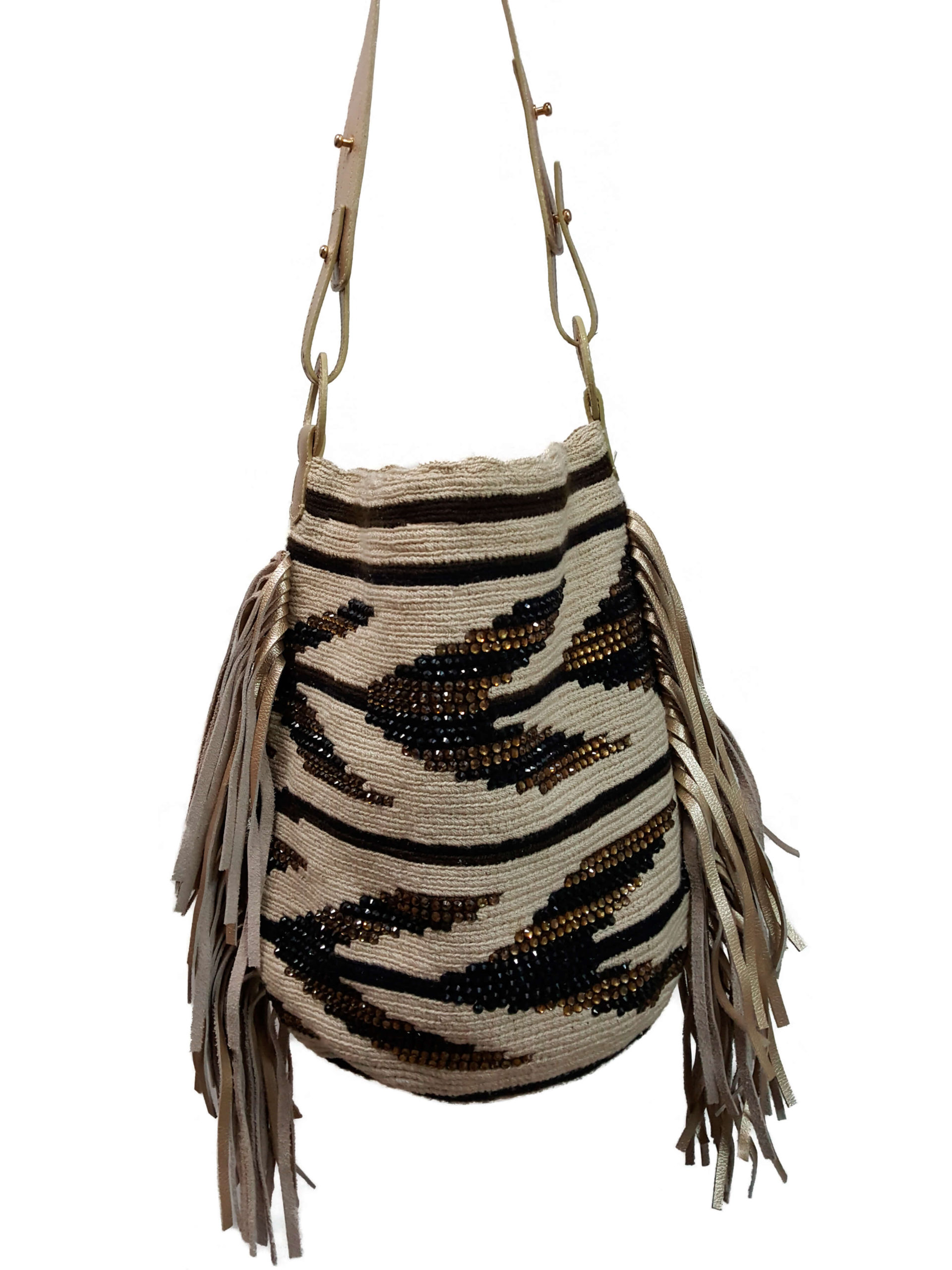 Bolso Wayuu Bohemio Cristal