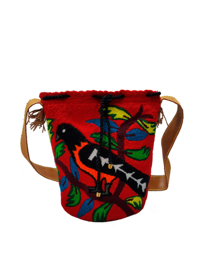 Susu tejido tambor- roja